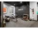 Workout room with free weights and comfortable seating area at 3453 Navajo St, Denver, CO 80211