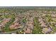 A stunning neighborhood with lush greenery and perfectly placed homes creates a sense of community at 10632 Star Thistle Ct, Highlands Ranch, CO 80126