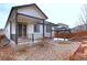 Backyard featuring a patio, gazebo, and rock landscaping at 7470 Blue Water Ln, Castle Rock, CO 80108