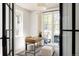 Bright home office space with natural light and a view to the outdoors at 3932 Kalamath St, Denver, CO 80211