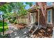 Charming front porch with brick facade and welcoming entrance at 2092 S Helena St # C, Aurora, CO 80013