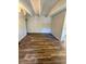 Dining area with wood-look floors at 2401 S Gaylord St # 103, Denver, CO 80210