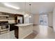 Modern kitchen with granite countertops and stainless steel appliances at 4100 Albion St # 504, Denver, CO 80216