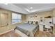 Comfortable bedroom with natural light and a dedicated workspace at 5478 Teton Dr, Longmont, CO 80504