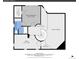 Layout of primary bedroom, bath, and office measuring 2412 sq. ft. in total at 6574 Olympus Dr, Evergreen, CO 80439