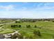 Scenic aerial view of the golf course, perfect for enjoying a round of golf and views at 22044 E Jamison Pl, Aurora, CO 80016