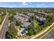 Aerial view of community and landscape at 770 Copper Ln # 206, Louisville, CO 80027