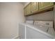 Laundry room with full-size washer and dryer included at 770 Copper Ln # 206, Louisville, CO 80027