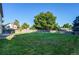 Expansive backyard with well-maintained lawn and privacy fence, offering ample space for various activities at 8538 W Glasgow Pl, Littleton, CO 80128