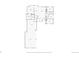 Detailed floor plan showcasing the layout of the first floor including living spaces, bedrooms, and garage at 929 Tenderfoot Dr, Larkspur, CO 80118
