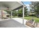 Covered back porch provides ample space to relax or entertain at 7123 S Hudson Cir, Centennial, CO 80122