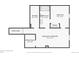 Finished basement floor plan includes a recreational area, utility room, storage, bathroom, and bedroom at 7123 S Hudson Cir, Centennial, CO 80122