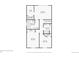 Second floor plan featuring bedrooms, bathrooms, a laundry room, and closet spaces for optimal living at 7123 S Hudson Cir, Centennial, CO 80122