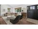 Inviting living room with a comfortable sofa and stylish decor at 7123 S Hudson Cir, Centennial, CO 80122