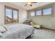 Spacious bedroom with large windows and views at 38911 E Wesley Ave, Bennett, CO 80102