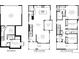 Detailed floor plan showcasing the layout of the basement, first floor, and second floor at 3864 W 82Nd Ln, Westminster, CO 80031