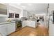 Modern kitchen featuring stainless steel appliances, granite countertops, and plenty of cabinet space at 1034 S Williams St, Denver, CO 80209