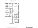 Detailed floor plan showcasing a spacious layout with 3 bedrooms, an office, and a large kitchen at 507 Bonneville Ave, Fort Lupton, CO 80621