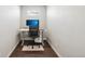 Bright and functional home office with a stand-up desk at 507 Bonneville Ave, Fort Lupton, CO 80621