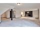 Spacious basement featuring a fireplace and an open layout, great for entertaining or relaxing at 4853 S Crystal St, Aurora, CO 80015
