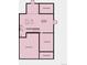 Basement plan showing the unfinished basement with crawlspace and 2 unexcavated spaces at 8950 Whiteclover St, Littleton, CO 80125