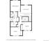 Second floor plan featuring primary bedroom with bath, two additional bedrooms, and open hall at 3000 E 112 Ave # 102, Northglenn, CO 80233