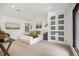 Bright bedroom with carpet, featuring ample natural light and modern finishes at 2998 S Adams St, Denver, CO 80210