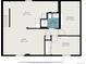 Detailed floor plan showcasing layout of utility, bathroom, bedrooms and room spaces in the house at 16215 E Brunswick Dr, Aurora, CO 80013