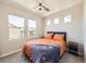 Bedroom with great light exposure and a cozy atmosphere at 3744 Celestial Ave, Castle Rock, CO 80109