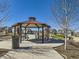 Inviting community park with gazebo, picnic tables, and open green space for recreation at 3744 Celestial Ave, Castle Rock, CO 80109