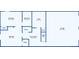 Basement floor plan featuring gym, flex space, bonus room, bedroom and garage at 8165 Tempest Ridge Way, Parker, CO 80134
