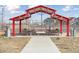 Outdoor pavilion with picnic tables and benches, ideal for gatherings in the park at 21823 E 8Th Ave, Aurora, CO 80018