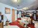 Basement featuring a pool table and a living area at 2220 W 73Rd Pl, Denver, CO 80221