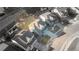 Aerial view of the property showcasing the backyard at 17850 W 94Th Dr, Arvada, CO 80007