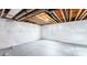 Unfinished basement featuring water proofed walls at 17850 W 94Th Dr, Arvada, CO 80007