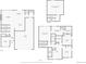 Overall floor plan including main level, upper level and basement at 17850 W 94Th Dr, Arvada, CO 80007