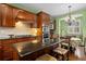 Well-equipped kitchen with updated appliances and granite countertops at 5400 Heatherton Ln, Highlands Ranch, CO 80130