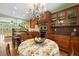 Spacious kitchen with a dining area, perfect for casual meals and entertaining at 5400 Heatherton Ln, Highlands Ranch, CO 80130