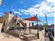 Rooftop terrace with shade and a barbecue, perfect for outdoor living at 4730 W Moncrieff Pl, Denver, CO 80212