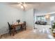 Comfortable dining area with easy access to living room, perfect for cozy gatherings at 1325 S Idalia St, Aurora, CO 80017