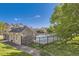 Community pool area with stone pool house and well-kept lawn at 1325 S Idalia St, Aurora, CO 80017