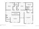 Second floor plan featuring primary bedroom, bathroom, and two additional bedrooms at 14461 Mosaic Ave, Parker, CO 80134