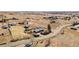 Aerial view of the property highlighting the home, outbuildings, and expansive acreage in a rural setting at 200 Bothun Rd, Berthoud, CO 80513