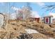 Backyard with outbuildings and landscaping at 200 Bothun Rd, Berthoud, CO 80513