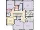 Upstairs floor plan showcasing bedrooms, bathrooms, bonus room, and Primary suite layout at 18090 E 47Th Dr, Denver, CO 80249