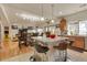 Spacious kitchen with granite countertops and seamless connectivity to the living spaces at 18090 E 47Th Dr, Denver, CO 80249