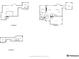 Detailed floor plan showcasing the layout of each level of the home at 3557 Palmer Ridge Dr, Parker, CO 80134