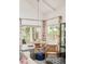 Charming dining nook with bay window and cozy seating, perfect for casual meals at 40 S Dexter St, Denver, CO 80246