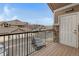 Balcony view overlooking the parking lot, offering outdoor space with a neighborhood view at 10715 Twenty Mile Rd # 203, Parker, CO 80134