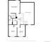 Second floor plan featuring bedrooms, bathrooms, walk-in closet, and an open space below at 5425 W 115Th Pl, Westminster, CO 80020